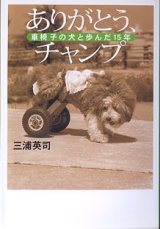 画像: ありがとう、チャンプ　〜車椅子の犬と歩んだ15年〜　　三浦英司