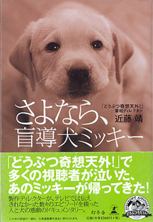 画像1: さよなら、盲導犬ミッキー　　近藤　靖（「どうぶつ奇想天外！」番組ディレクター）